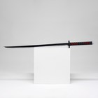 Сувенирное оружие "Катана Танзи" 102 см, черная, пенополистирол - Фото 2