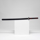 Сувенирное оружие "Катана Танзи" 102 см, черная, пенополистирол - Фото 3