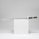 Макет оружия «Сувенирная катана Ло», 102 см, чёрная с белыми крестами, пенополистирол - Фото 2