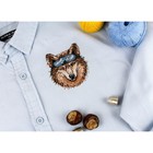 Набор для вышивания «Брутальный волк» 9 × 8 см - Фото 2