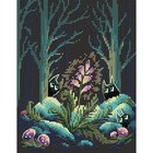 Набор для вышивания «Папоротник зацвёл» 20 × 16 см - фото 23929569