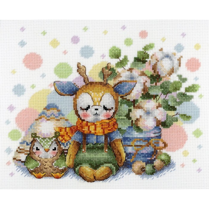 Набор для вышивания «Любимая игрушка» 16 × 19 см