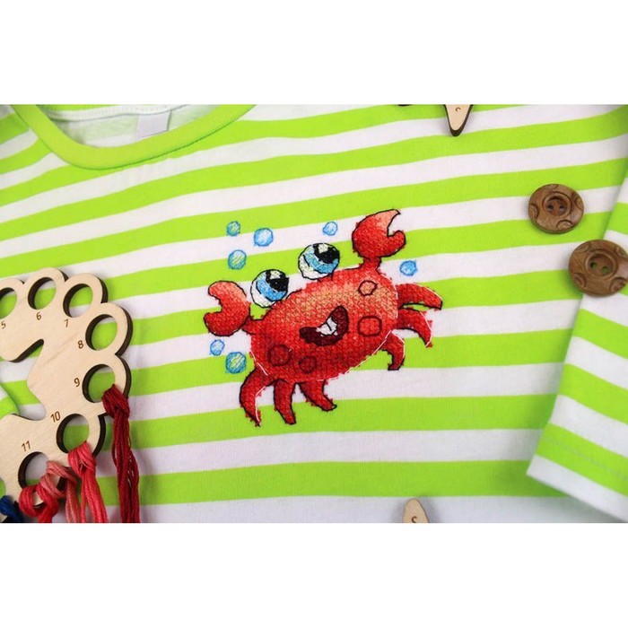 Набор для вышивания «Морской дружок» 8 × 9 см