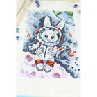 Набор для вышивания «Лунный заяц» 28 × 20 см - Фото 2