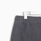 Полотенце (Парео) 70х150, цв. серый, махра, 400г/м, хл 100% - фото 23980744