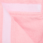 Полотенце (Парео) 70х150, цв. розовый, махра, 400г/м, хл 100% - фото 9655909
