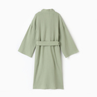 Халат домашний женский KAFTAN Basic размер 44-46, зеленый - Фото 9