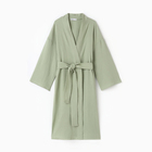 Халат домашний женский KAFTAN Basic размер 52-54, зеленый - Фото 6