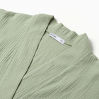Халат домашний женский KAFTAN Basic, размер 52-54, зелёный - Фото 7