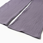 Комплект домашний женский (рубашка на запах, брюки) KAFTAN Basic размер 40-42, серый - Фото 10