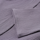 Комплект домашний женский (рубашка на запах, брюки) KAFTAN Basic, размер 52-54, серый - Фото 8