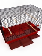 Клетка для птиц, «Рикки max 3», 79×44×65 см, микс цветов - Фото 18
