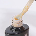 Гель лак для ногтей, с поталью, трехфазный, 8 мл, LED/UV, белый (043) - Фото 3