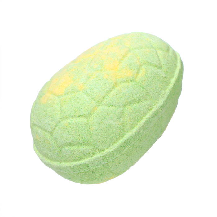 Бомбочка для ванны яйцо дракона с игрушкой зеленое 140 г