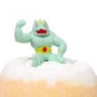 Бомбочка для ванны детская с игрушкой оранжевая 100 г - Фото 14