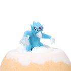 Бомбочка для ванны детская с игрушкой оранжевая 100 г - Фото 16