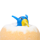 Бомбочка для ванны детская с игрушкой оранжевая 100 г - Фото 19