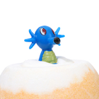 Бомбочка для ванны детская с игрушкой оранжевая 100 г - Фото 32