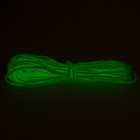 Паракорд светящийся в темноте "Мастер К." 4 мм, 10 м, зеленый - фото 9656090