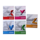 Тетрадь 48 листов в линейку «Буквы», картонная обложка, тиснение, МИКС - Фото 1