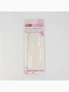 Иглы швейные для бисера, d=0.4 мм, 10 см, набор 5 шт. - Фото 4