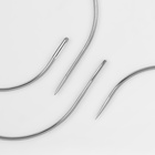 Иглы для пэчворка, d=1 мм, 5.3-6.6 см, набор 4 шт. - Фото 3