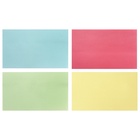 Блок с липким краем 76×127 мм, 100 листов, пастель, МИКС - Фото 2