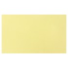 Блок с липким краем 76 х 127 мм, 100 листов, пастель, желтый - Фото 2