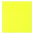 Блок с липким краем 76 х 76 мм, 50 листов, прозрачный пластик, желтый - фото 9656169