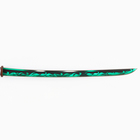 Сувенирное деревянное оружие «Катана зеленый ветер», 65см - Фото 4