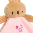 Комфортер - игрушка для сна новорожденных, M&B «Зайка», погремушка, прорезыватель, розовый - Фото 5