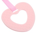 Комфортер - игрушка для сна новорожденных, M&B «Зайка», погремушка, прорезыватель, розовый - Фото 9