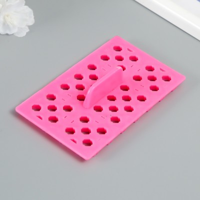 Штамп пластик «Ромб с квадратом», 12.8×7.5 см