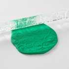 Скалка для творчества акрил «Завитки», 16×1 см - фото 8085099