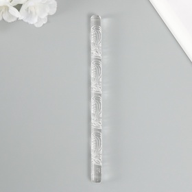 Скалка для творчества акрил «Папайя», 16×1 см