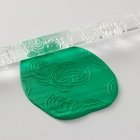 Скалка для творчества акрил «Папайя», 16×1 см - фото 8085104