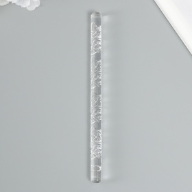 Скалка для творчества акрил «Бабочки», 16×1 см