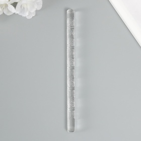 Скалка для творчества акрил «Спираль», 16×1 см