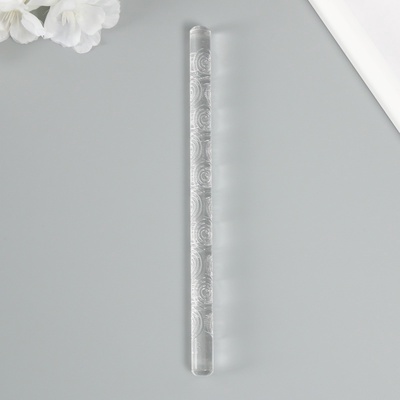 Скалка для творчества акрил «Спираль», 16×1 см