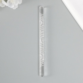 Скалка для творчества акрил «Павлиний глаз», 16×1 см