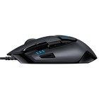 Мышь Logitech G402 Hyperion Fury, игровая,проводная, 8 кн, подсветка, 4000 dpi, USB, черная - фото 9656490