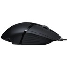 Мышь Logitech G402 Hyperion Fury, игровая,проводная, 8 кн, подсветка, 4000 dpi, USB, черная - фото 9656491