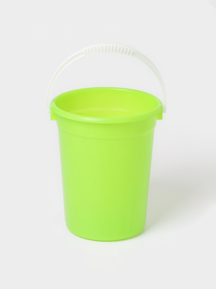 УЦЕНКА Ведро без крышки «Евро», 5 л, d=20.5 см, h=26 см, круг, МИКС - Фото 1