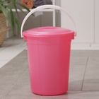 УЦЕНКА Ведро без крышки «Евро», 5 л, d=20.5 см, h=26 см, круг, МИКС - Фото 5