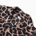 комплект (сорочка, шорты) женская MINAKU:  Home collection цвет леопард , р-р 44 - Фото 8