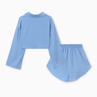 комплект (сорочка, шорты) женская MINAKU:  Home collection цвет небесно-голубой , р-р 50 - Фото 9