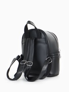 Рюкзак-мини женский на молнии, с карманом, размер 21×12×27 см, чёрный - Фото 3