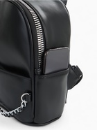 Рюкзак-мини женский на молнии, с карманом, размер 21×12×27 см, чёрный - Фото 6