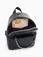 Рюкзак-мини женский на молнии, с карманом, размер 21×12×27 см, чёрный - Фото 8