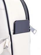 Рюкзак-мини женский на молнии, с карманом, размер 21×12×27 см, белый - Фото 3